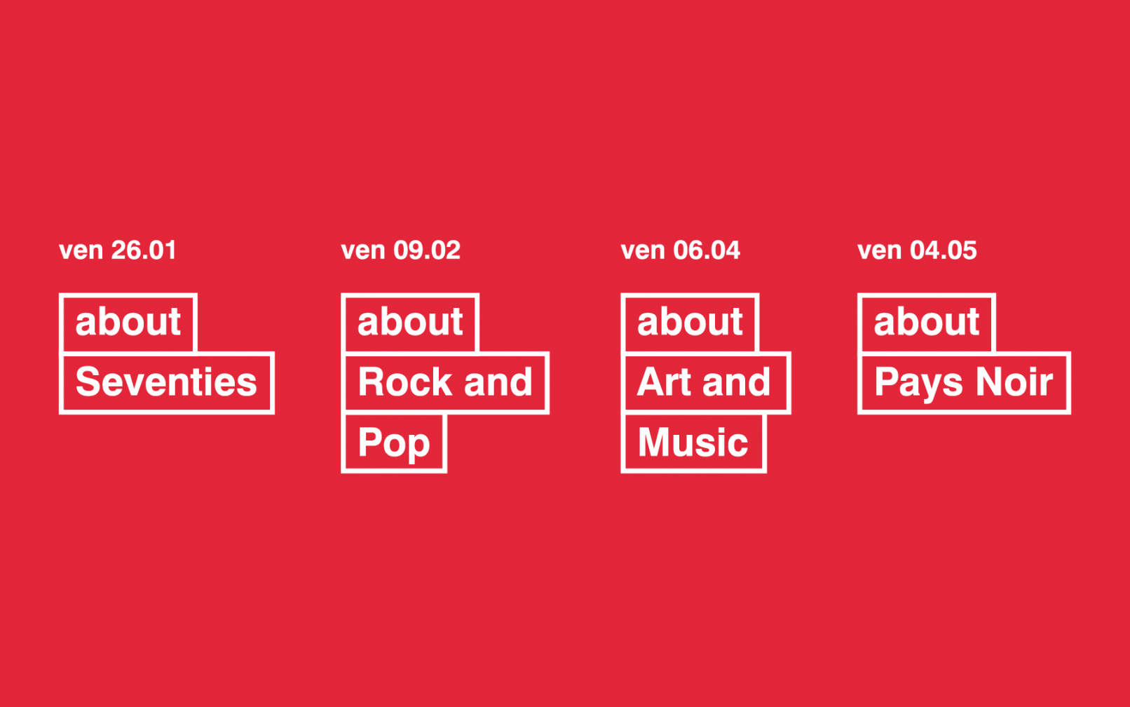 Déclinaison About it