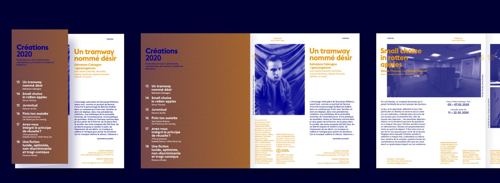 Brochure Mars Créations | Mise en page Intérieur